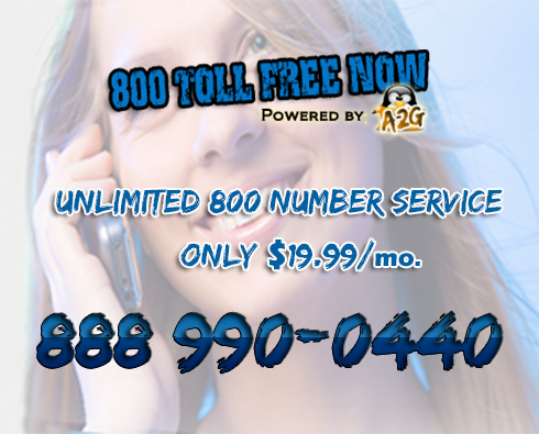 Unlimited Toll Free Services